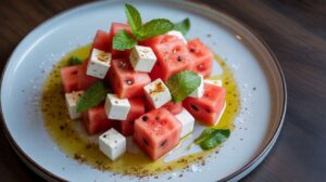 Salade de pastèque feta menthe : l'accord parfait fraîcheur