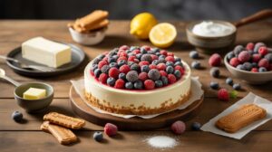Cheesecake sans cuisson aux fruits rouges : frais et simple à faire