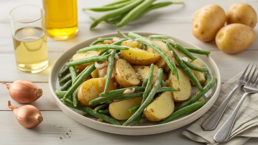 Salade de pommes de terre nouvelle et haricots verts : un classique estival