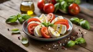 Tomates mozzarella basilic : la recette classique facile