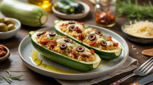 Courgettes farcies express : l'astuce pour un dîner léger