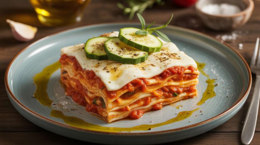 Lasagnes mozzarella et courgettes : une recette savoureuse "pour un dîner d'été