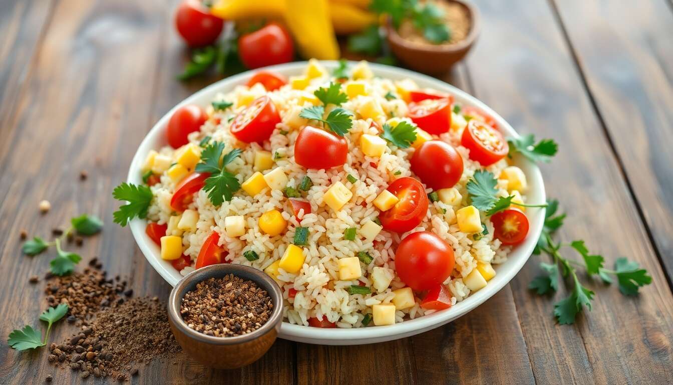 Les ingrédients essentiels pour sublimer vos salades de riz Les ingrédients essentiels pour sublimer vos salades de riz