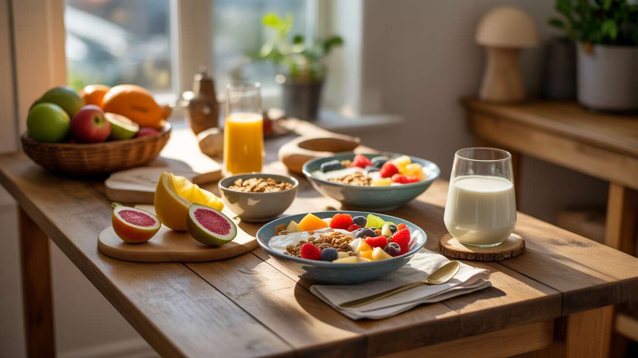 Petits déjeuners frais: Des idées de recettes saines et rapides pour bien démarrer la journée