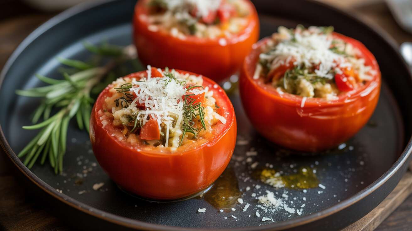 Tomates farcies: Le secret d'un chef pour une farce juteuse et savoureuse