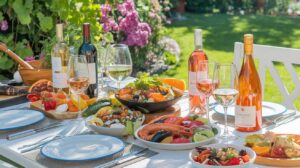 Accords mets et vins d’été: Choisissez le vin parfait pour accompagner vos plats légers