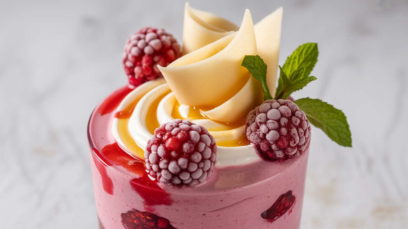 Mousse glacée aux fruits rouges : la recette légère et savoureuse de l'été
