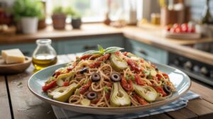Salade de pâtes légère à l'italienne : la recette simple et savoureuse