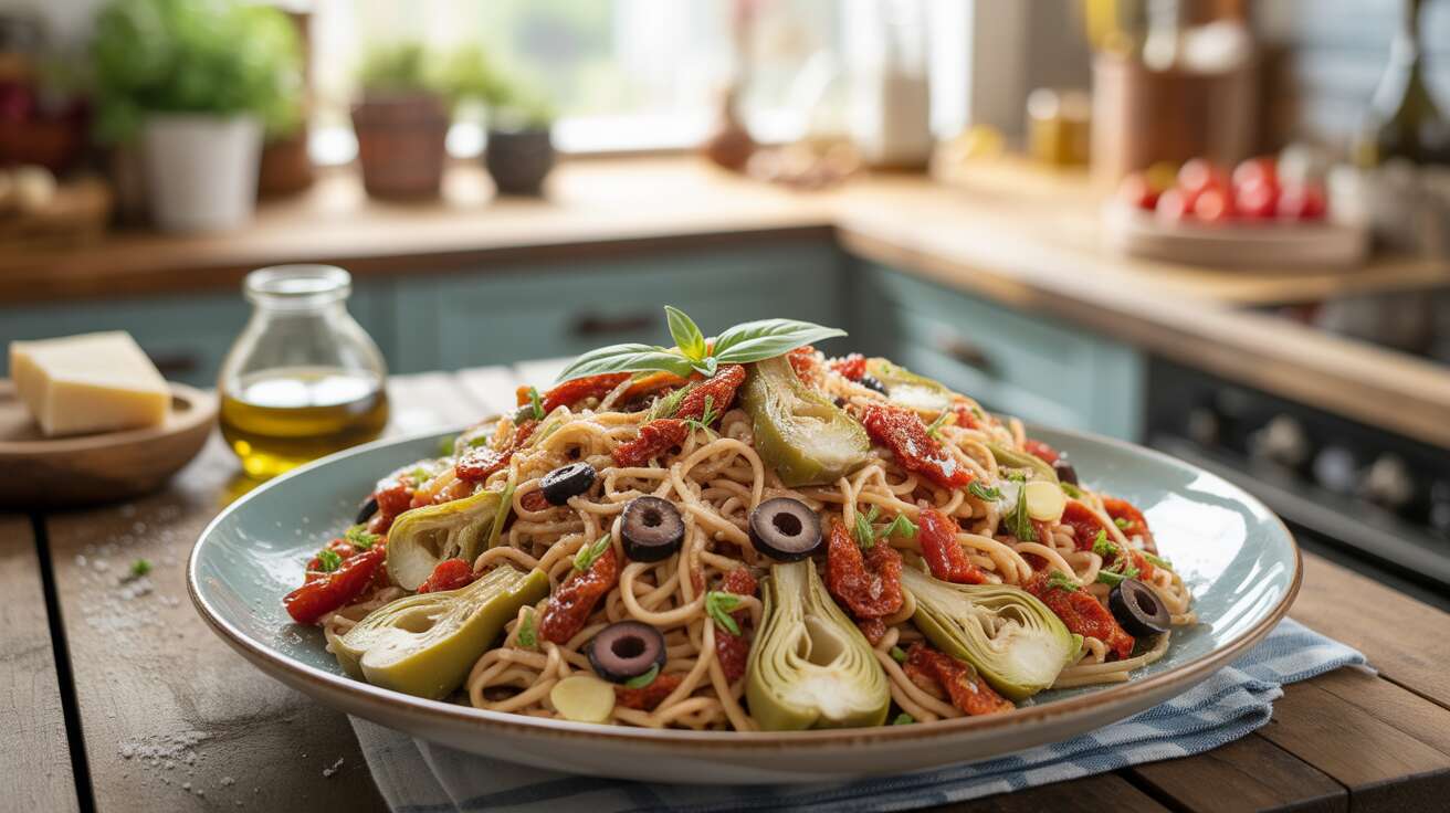 Salade de pâtes légère à l'italienne : la recette simple et savoureuse