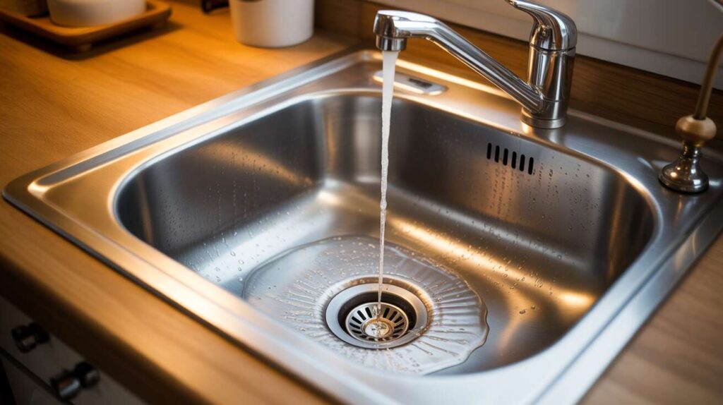 L'astuce étonnante pour nettoyer votre évier de cuisine et le faire briller sans bicarbonate ni vinaigre