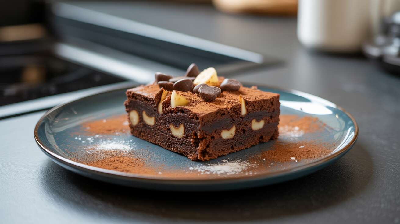 Le dessert du jour : un "faux brownie" bluffant, aussi bon que l'original !