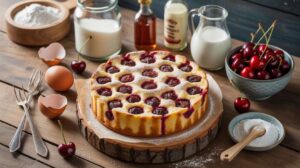 Recette clafoutis aux cerises inratable et délicieux : le dessert d'été prêt en 30 min
