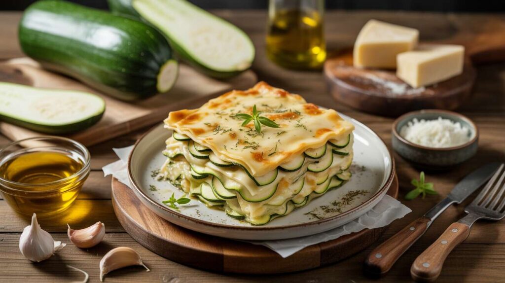 Lasagnes aux courgettes et fromage de chèvre : la recette gourmande et facile