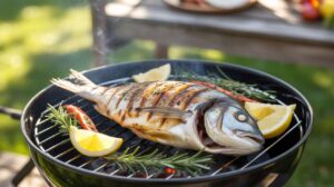 Le truc infaillible pour que le poisson ne colle jamais au barbecue et reste entier