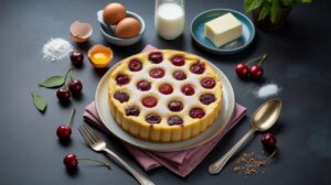 Clafoutis aux cerises de grand-mère : le dessert moelleux, facile et rapide