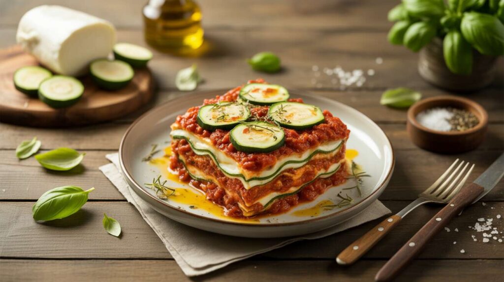 Lasagnes mozzarella et courgettes : la recette savoureuse et rapide sans four