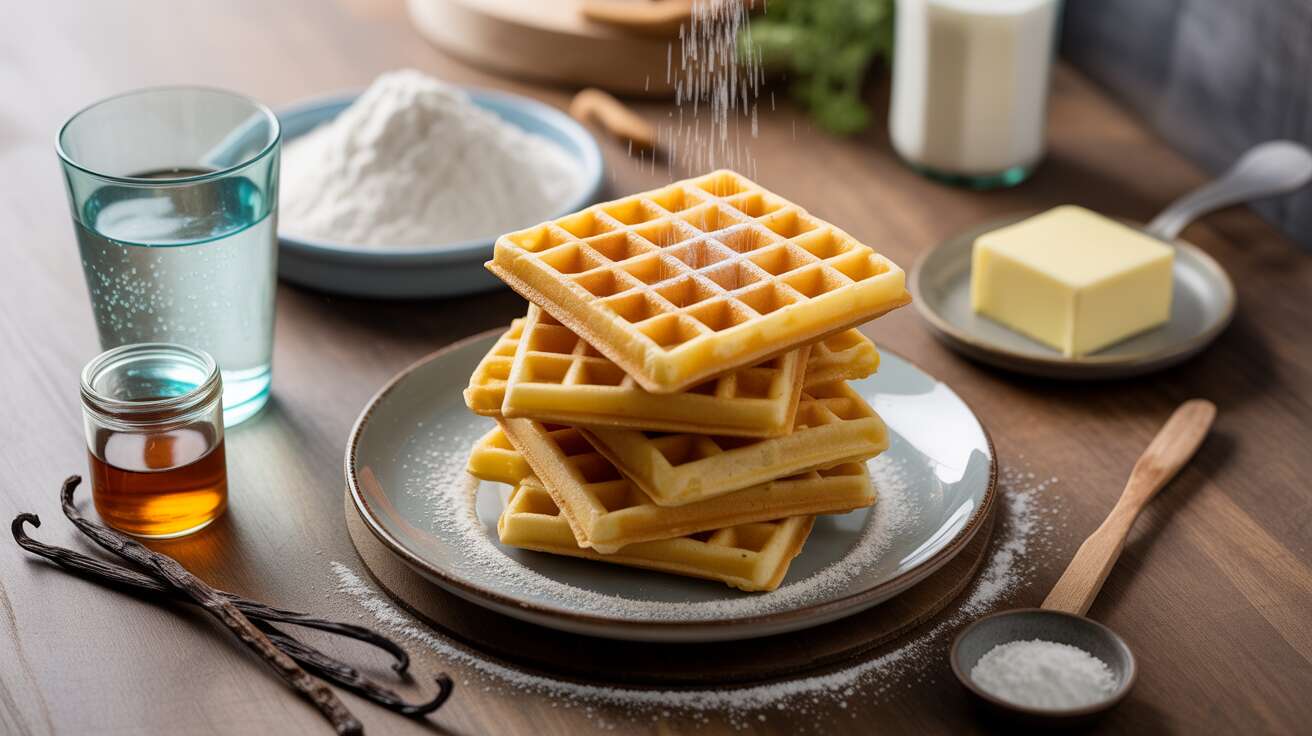 Gaufres légères et croustillantes : la recette facile et rapide pour un goûter parfait