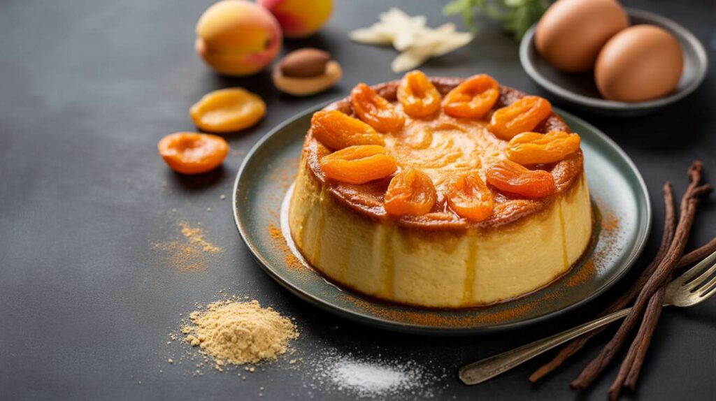 Flan aux abricots riche en protéines : le succès des diététiciennes à portée de main