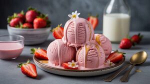 Recette glace fraise facile : la saveur fruitée de l'été sans effort ni sorbetière