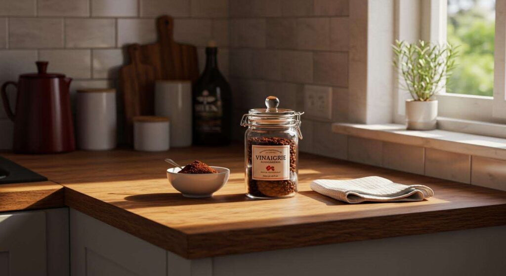 Du vinaigre dans du marc de café : cette astuce de ménage encore méconnue est pourtant l&rsquo;une des plus efficaces