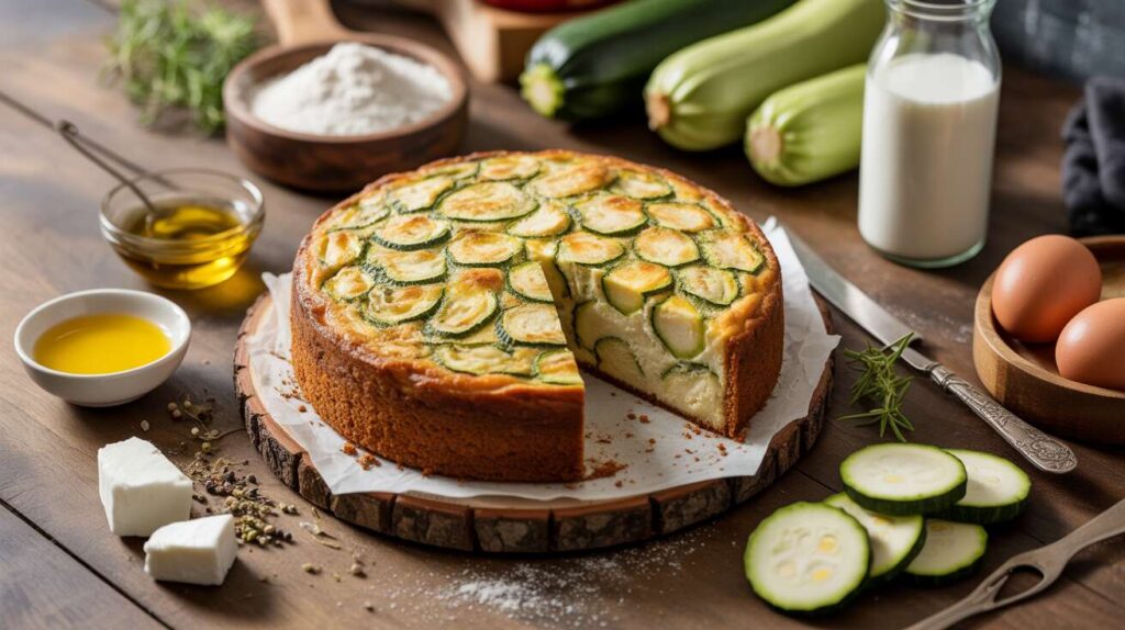 Cake salé courgettes-chèvre : la recette facile "pour un apéritif rapide
