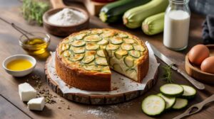 Cake salé courgettes-chèvre : la recette facile "pour un apéritif rapide