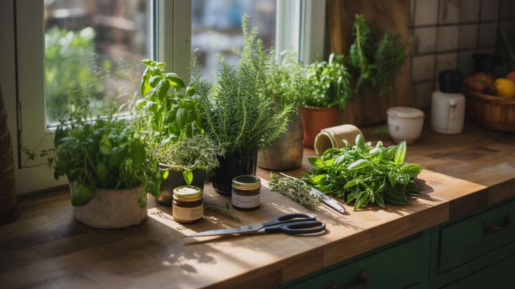 Comment conserver vos herbes aromatiques "toute l'année" comme un pro