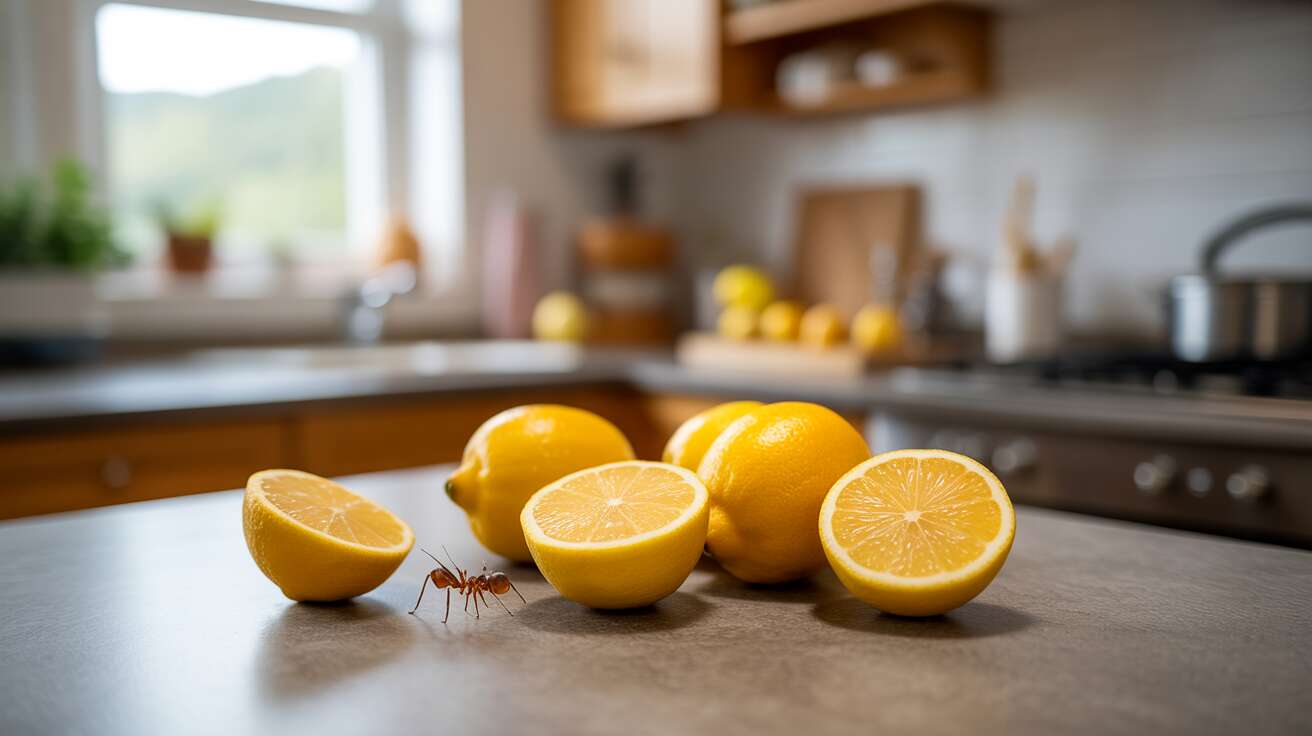 Comment faire fuir les fourmis de votre cuisine "définitivement" avec du citron