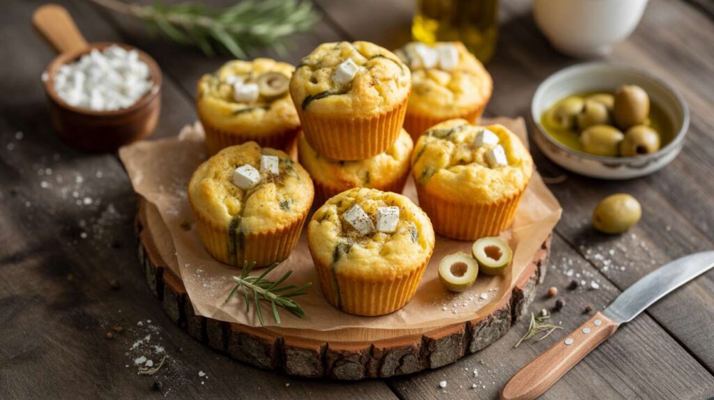 Les "muffins salés" feta-olives : l'idée apéro rapide pour vos soirées estivales