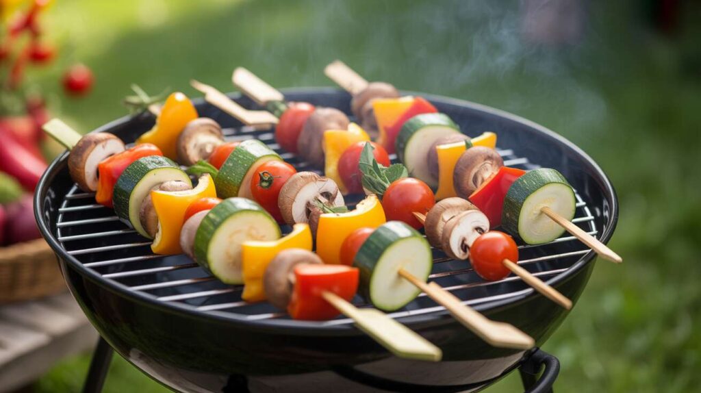 Le "truc de chef" pour que vos brochettes de légumes ne collent plus au barbecue