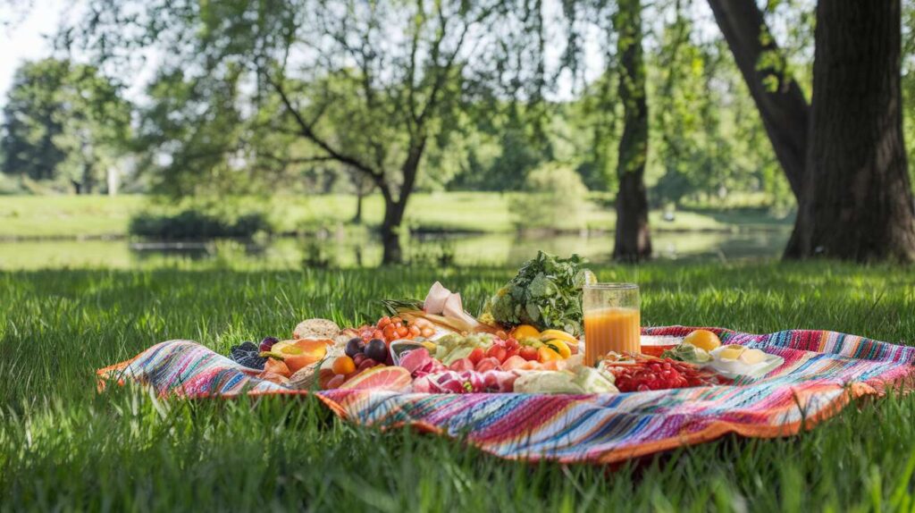 Dites adieu aux taches » : l&rsquo;astuce pour une nappe de pique-nique toujours propre