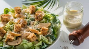 Salade César revisitée : la recette « légère et rapide » pour vos envies de frais