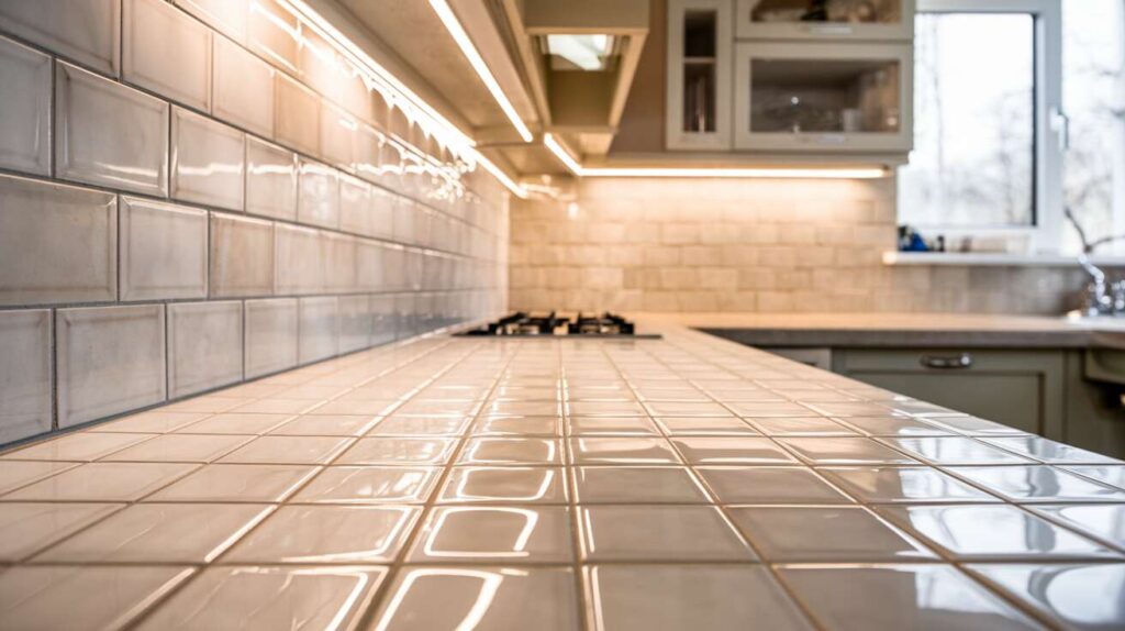 Ni javel ni frottage : l&rsquo;ingrédient magique pour des joints de carrelage « comme neufs