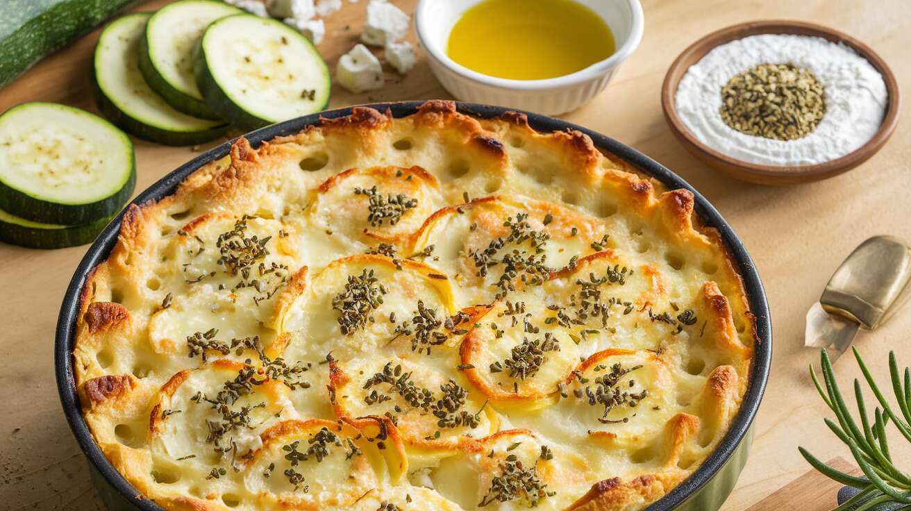Gratin de courgettes et feta : la recette « légère et rapide » qui régale toute la famille
