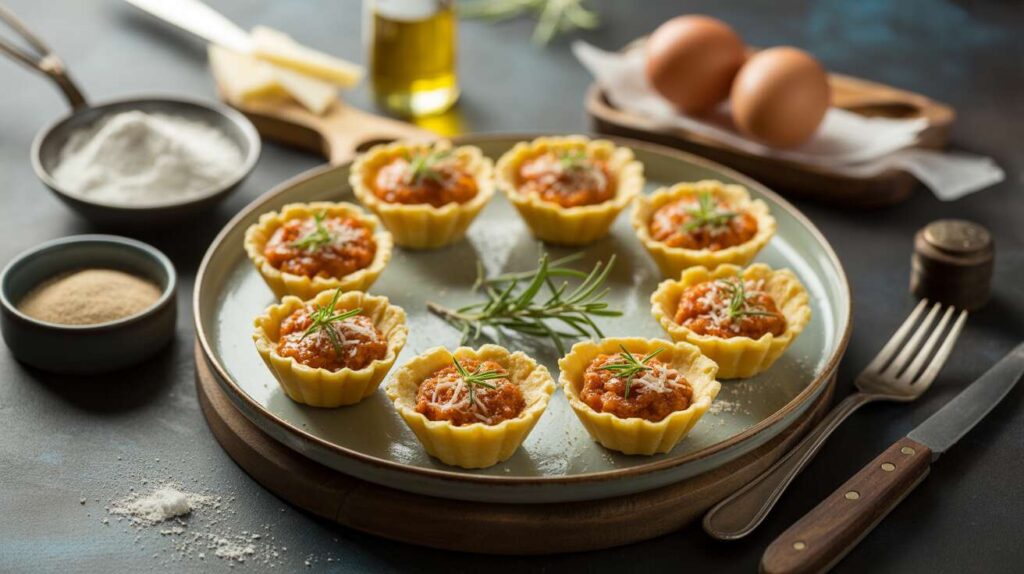 Mini-tartelettes apéro sans pâte : le secret d'un chef