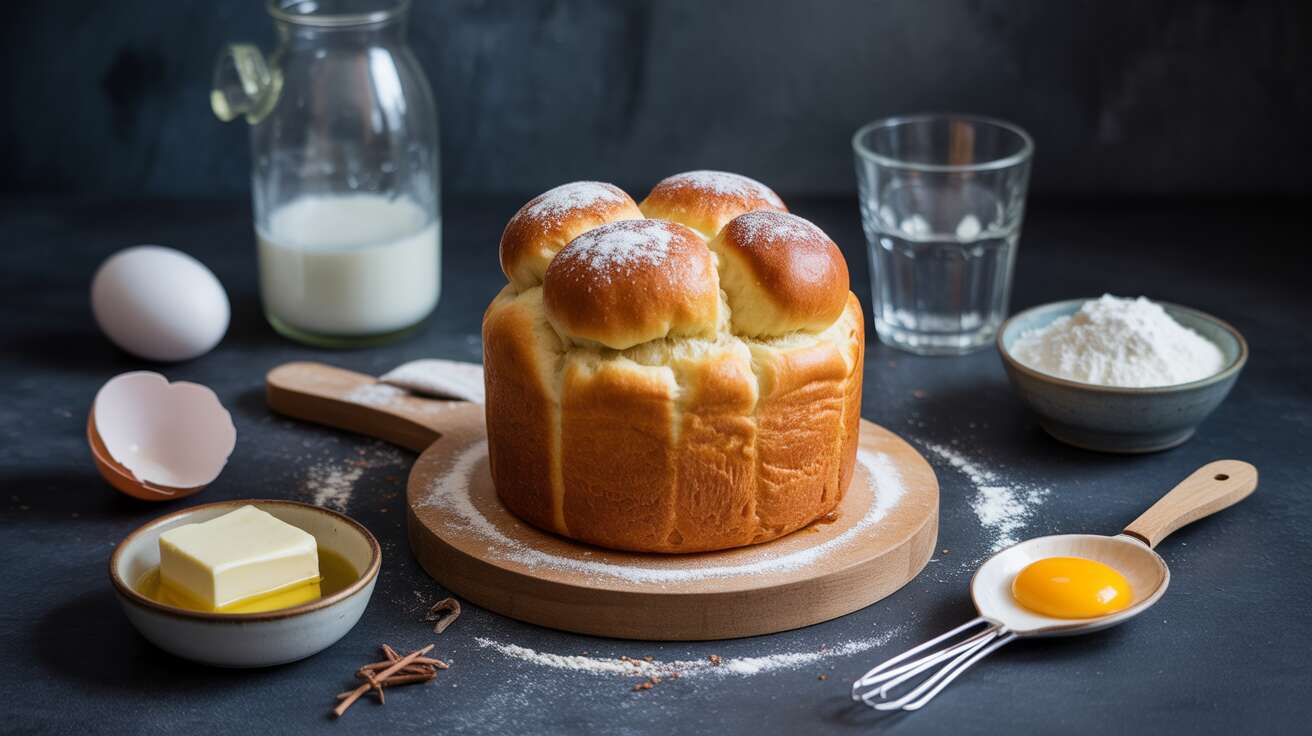 Brioche maison sans pétrissage : la recette ultra facile