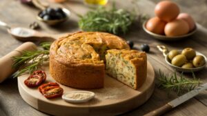 Le cake salé sans beurre : parfait pour l'apéro sain