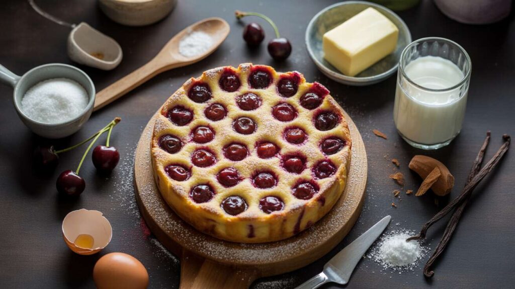 Clafoutis aux cerises divin : la recette facile d'un grand pâtissier