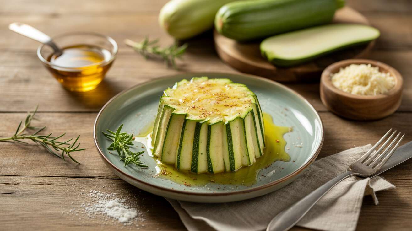 Flan de courgettes express : la recette légère pour des soirs d'été sans tracas