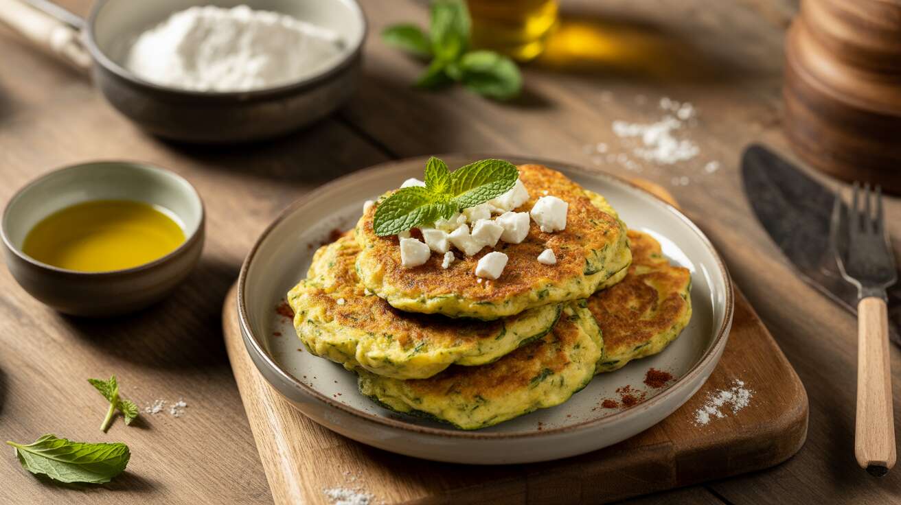 Beignets de courgettes à la grecque : sublimez votre été avec cette recette savoureuse