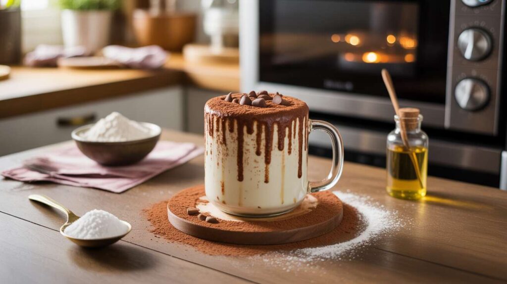 Mug cake au micro-ondes : le dessert gourmand en 2 minutes