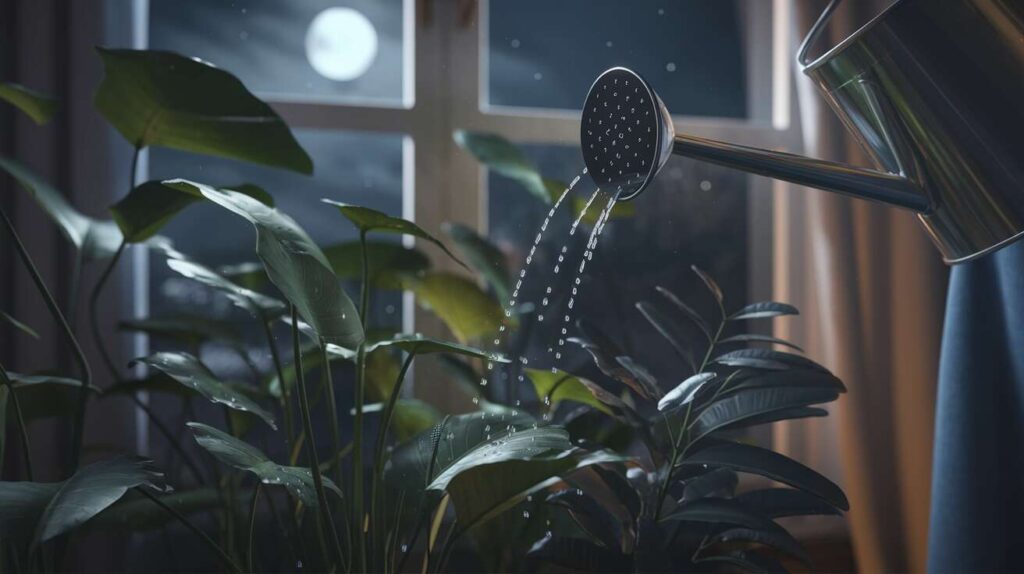 Arroser les plantes la nuit : pourquoi c&rsquo;est une mauvaise idée (et quoi faire à la place)
