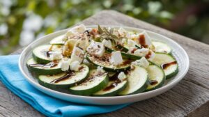 Salade de courgettes à la feta : la recette préférée de l’été, notez-la bien !