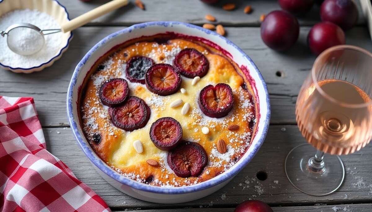 Clafouflan : ce dessert hybride clafoutis-flan pâtissier va vous surprendre