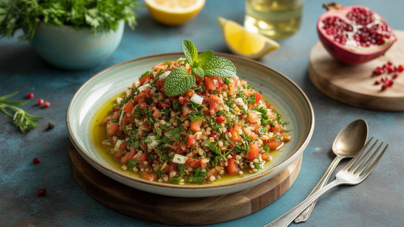 Taboulé libanais : le secret d'un plat frais et savoureux fait maison