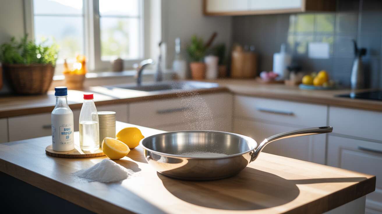 Redonner une brillance éclatante à vos casseroles brûlées : l'astuce simple sans vinaigre ni javel