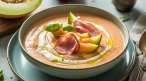 La soupe froide de melon et jambon de Parme : le duo "rafraîchissant et surprenant" de l'été