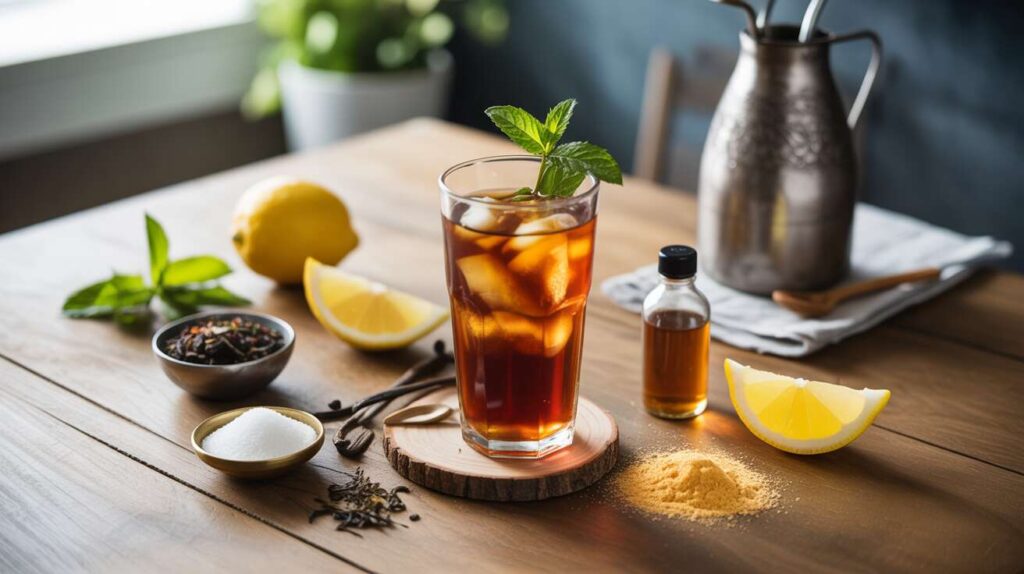 Comment faire son propre thé glacé maison "facilement et à faible coût" pour se désaltérer