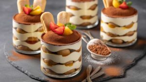 Ni cuisson ni four : les verrines de tiramisu aux fruits frais, un dessert express
