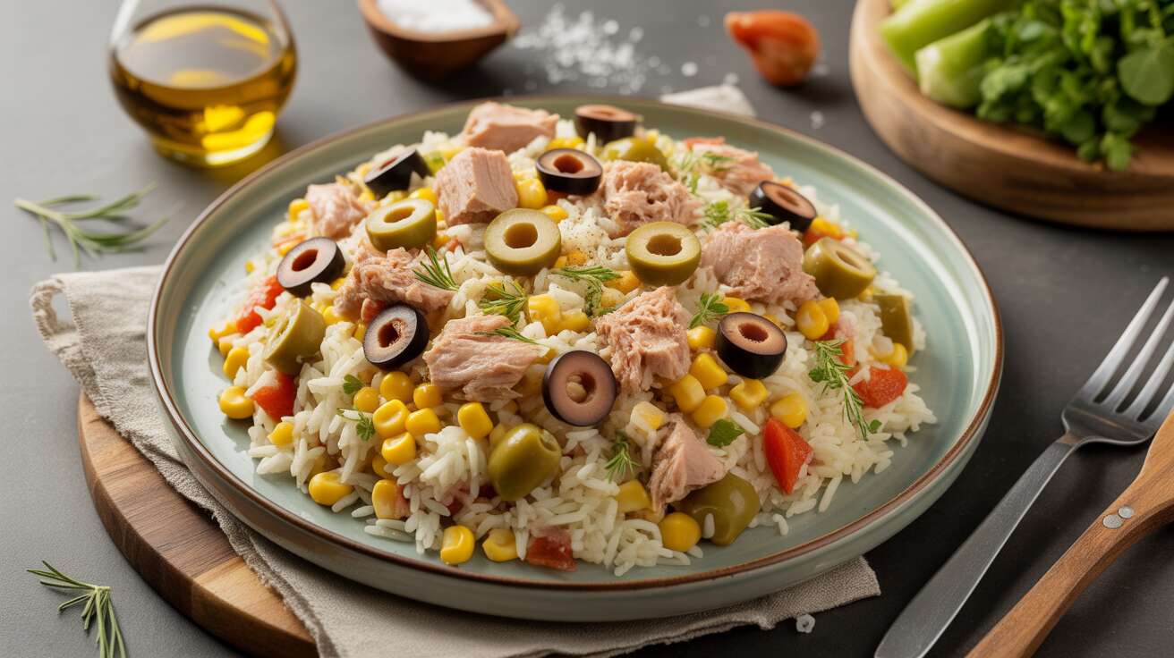 Recette salade de riz express : la salade fraîcheur pour vos chaudes journées prête en 15 minutes